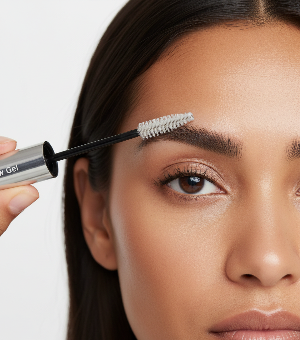 Clear Brow Gel shown in use - Beauty Edit by Rachel