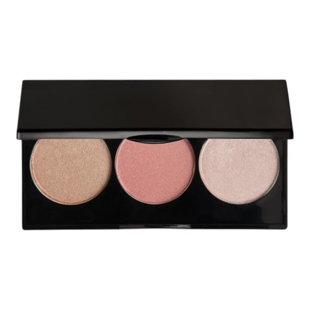 Highlighter Palette - Pink, Gold, Champagne by Beauty Edit by Rachel